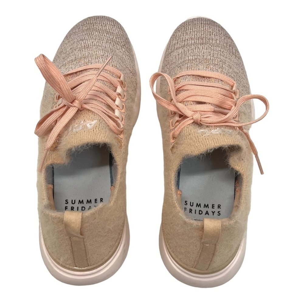 APL TechLoom Breeze x Summer Fridays Blush Peach  Running Shoes Trainers W7 - Picture 7 of 15